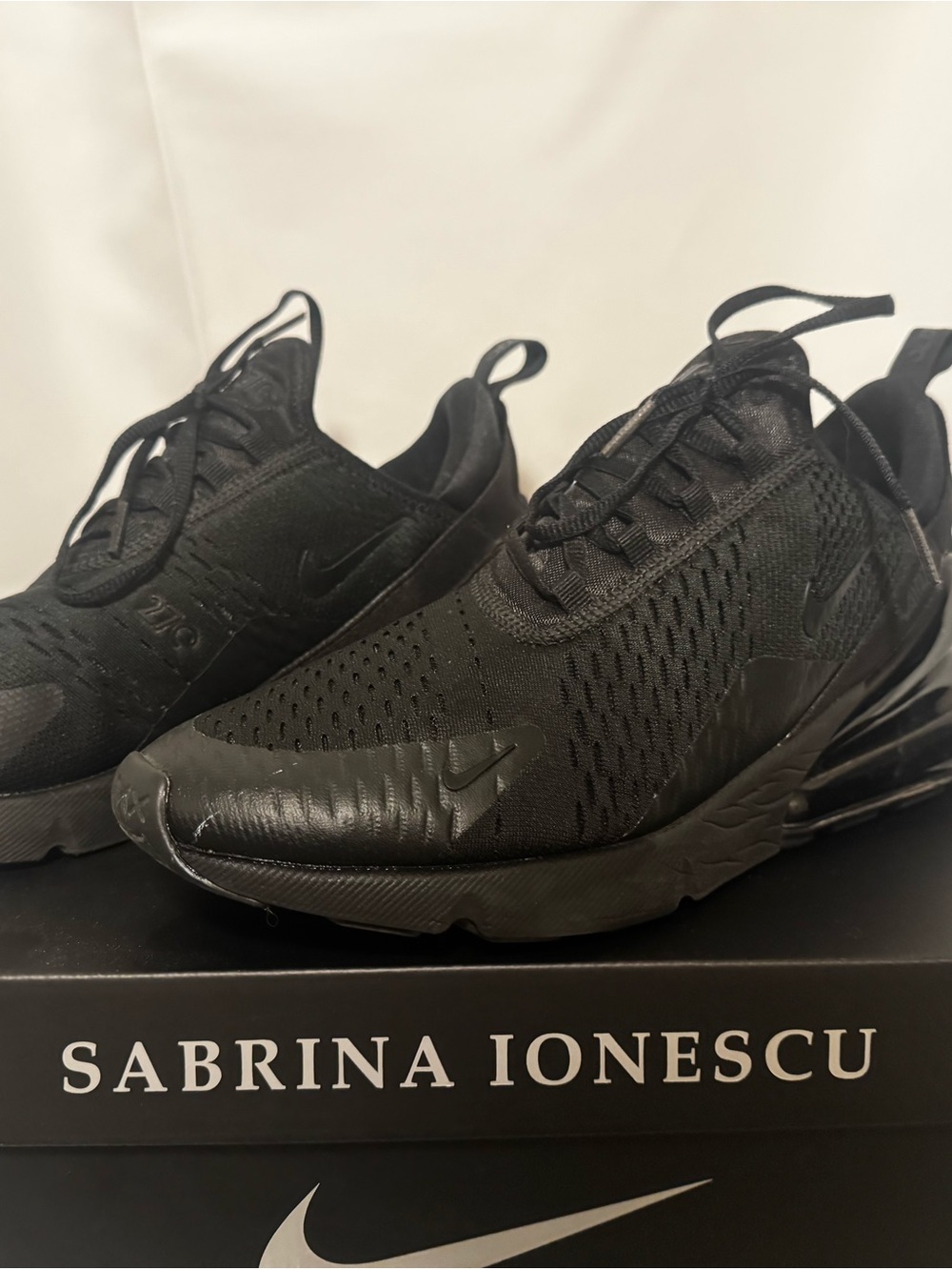 Nike Air Max 270 Men’s Shoes, Triple Black